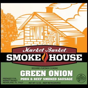 Green Onion Pork & Beef Smoked Sausage