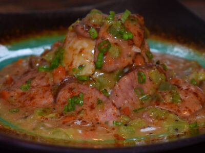 Smoked Beef Sausage Etouffee - Cajun Recipes