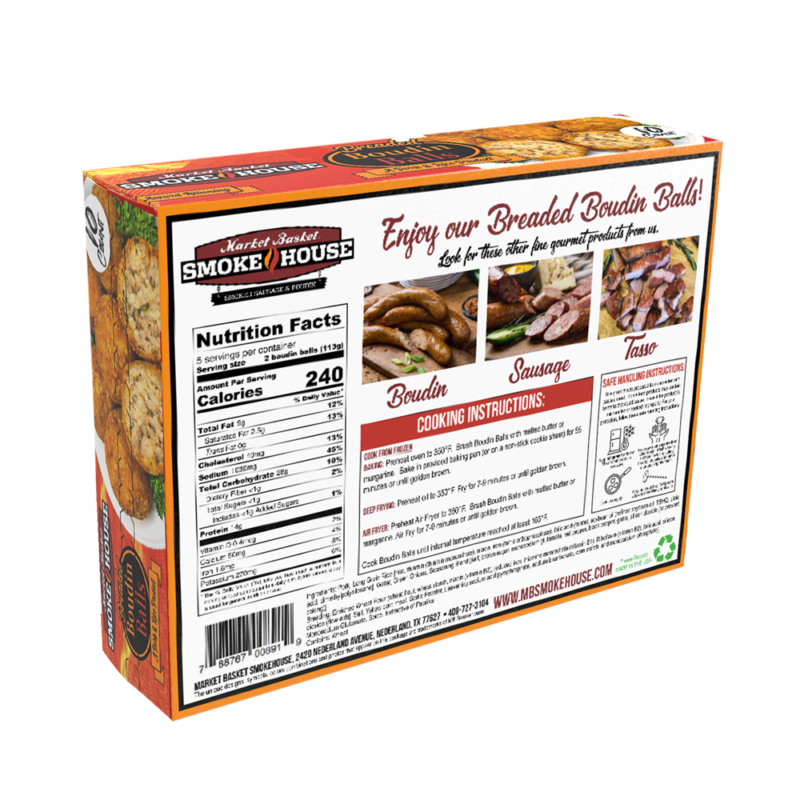 Breaded Boudin Balls Market Basket Smokehouse