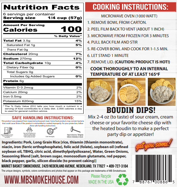 Original Boudin Bowl