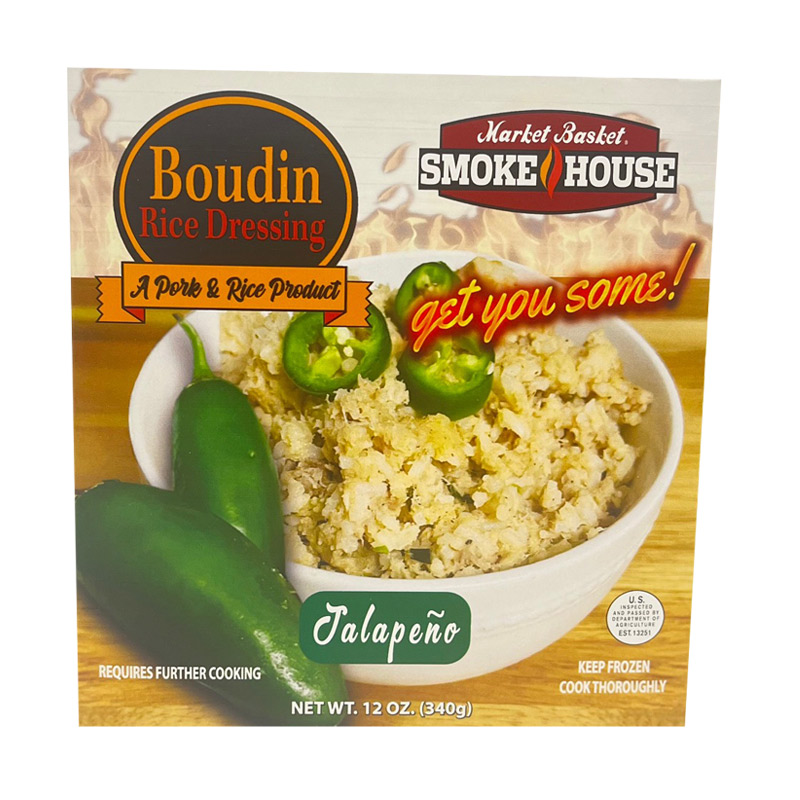 Jalapeño Pork Boudin Rice Dressing